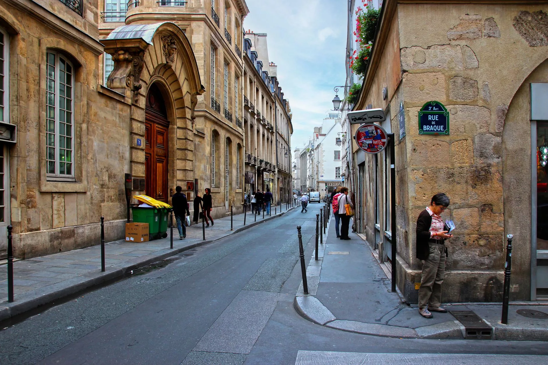 Paris + Marais sokakları