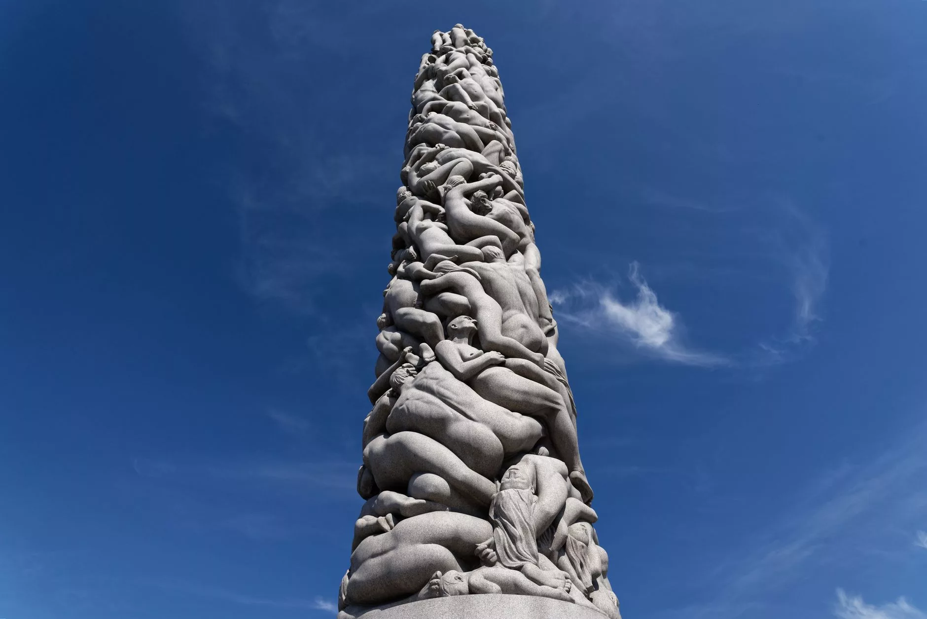 Vigeland Heykel Parkı Monolit Sütunu