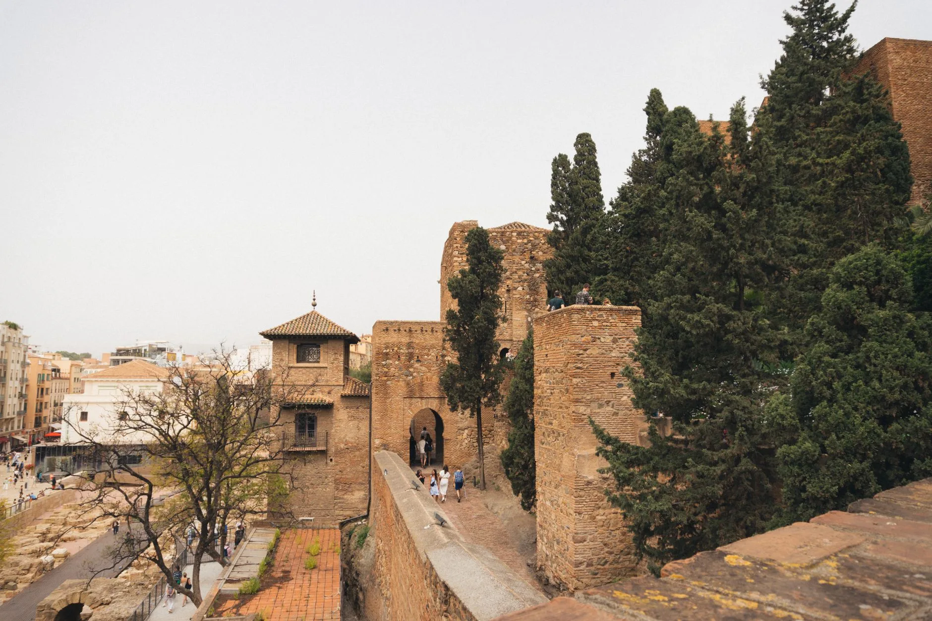 Malaga + Alcazaba Kalesi