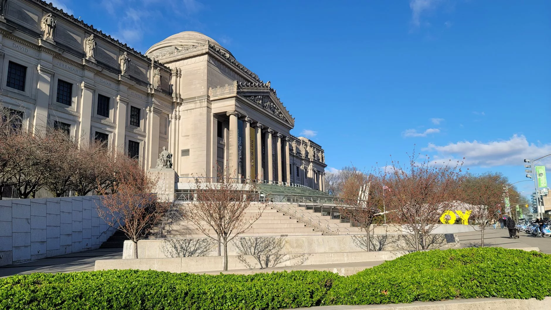 New York Brooklyn Museum girişi
