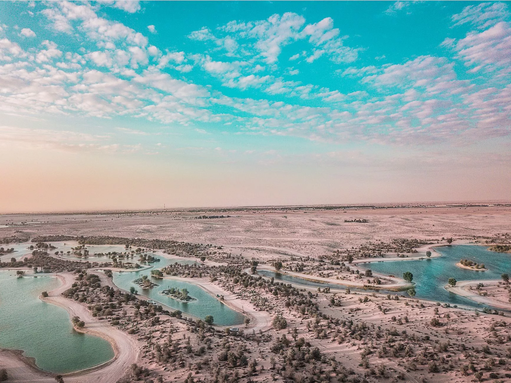 Dubai Al Qudra Lakes