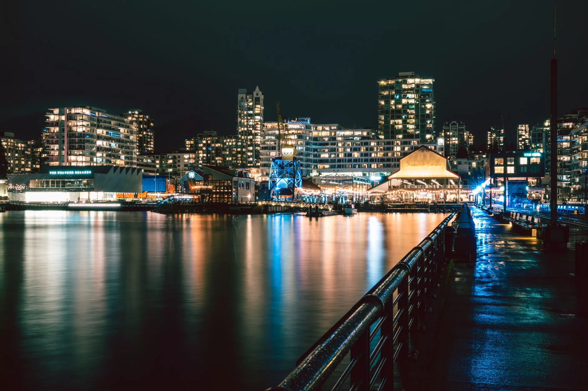 Vancouver Lonsdale Quay rıhtımı