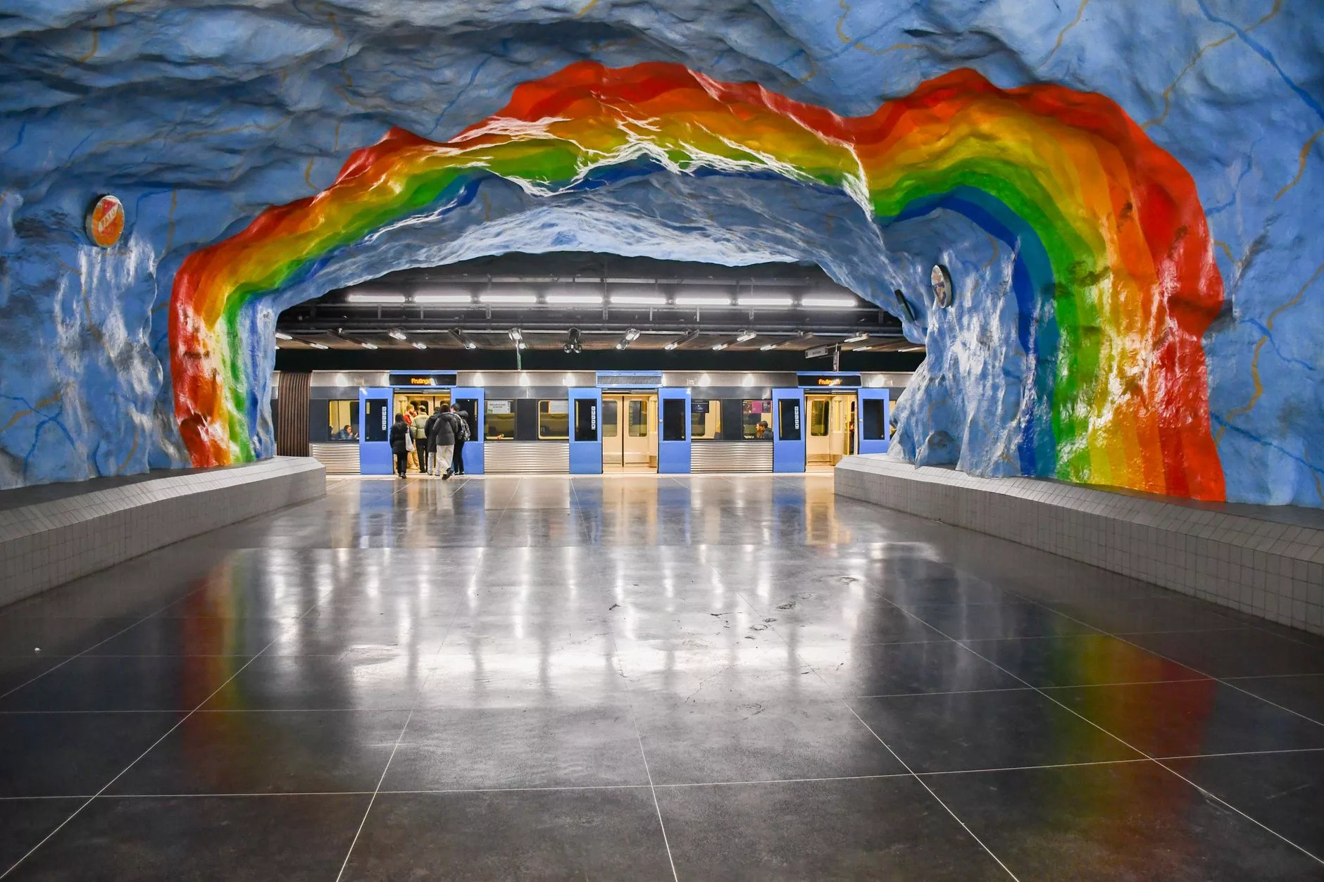 Stockholm Djurgården bölgesi sahil hattı