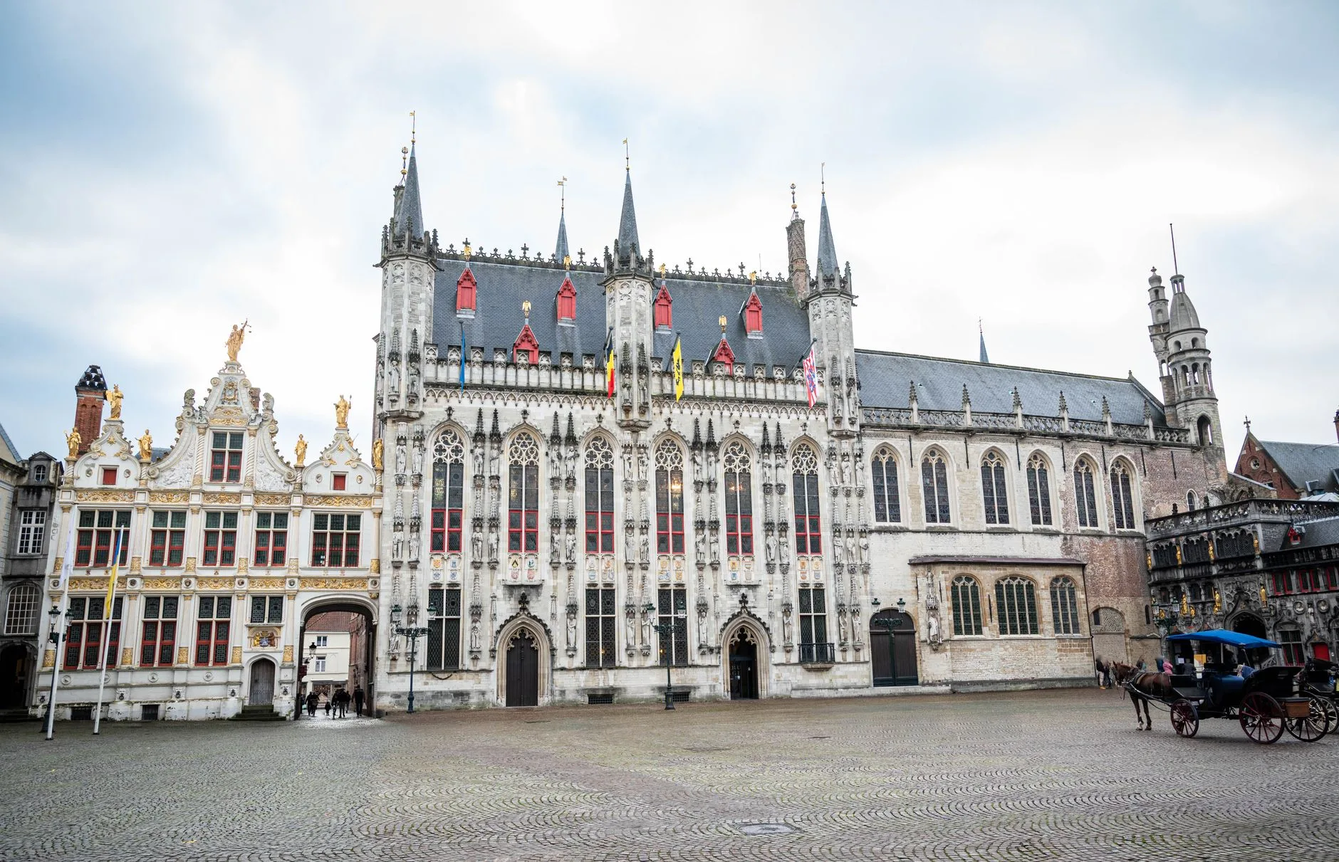 Brugge Grote Markt Meydanı