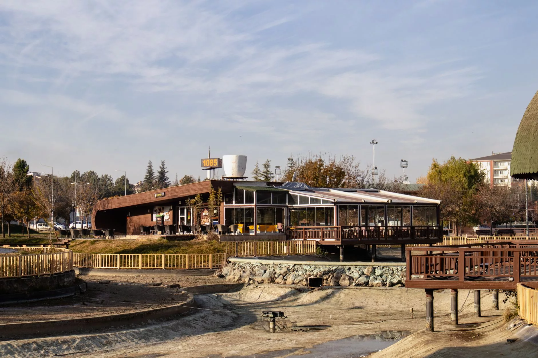 Kazablanka Gautier mahallesi modern kafe binaları