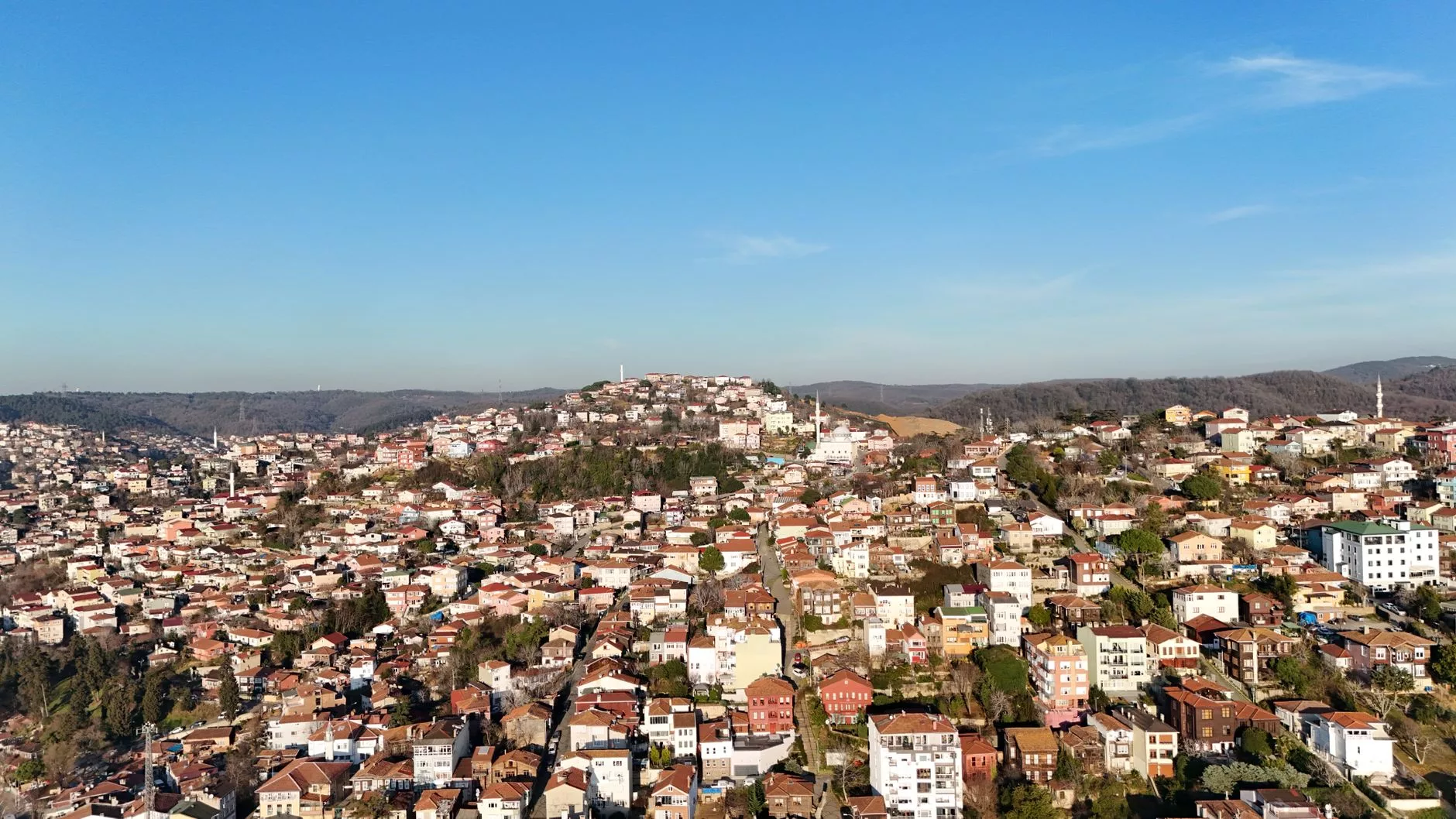 Üsküp Milenyum Haçı Panoramik Görünüm