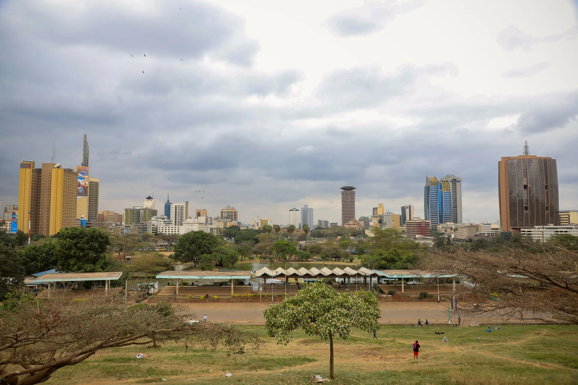 Nairobi Uhuru Parkı Giriş Kapısı