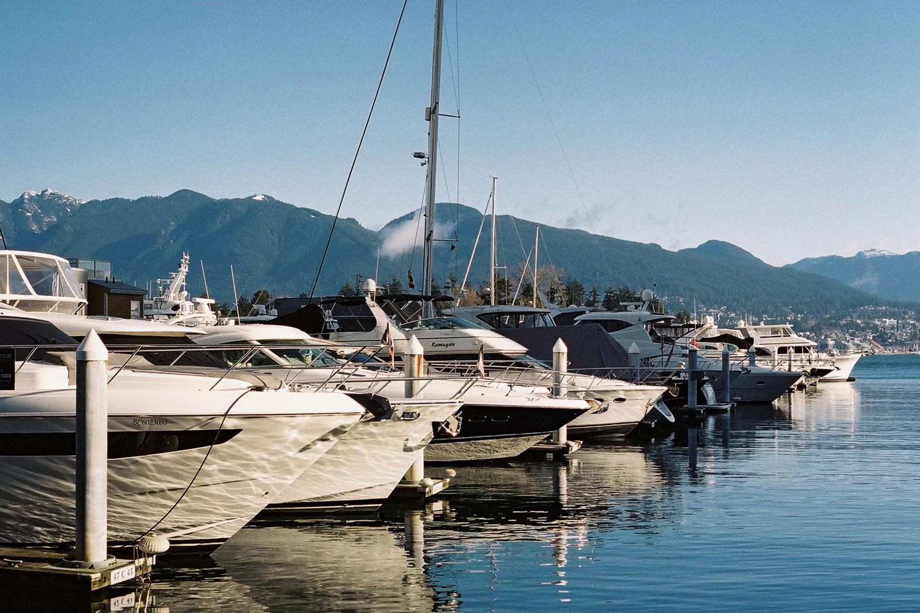 Vancouver Coal Harbour rıhtımı