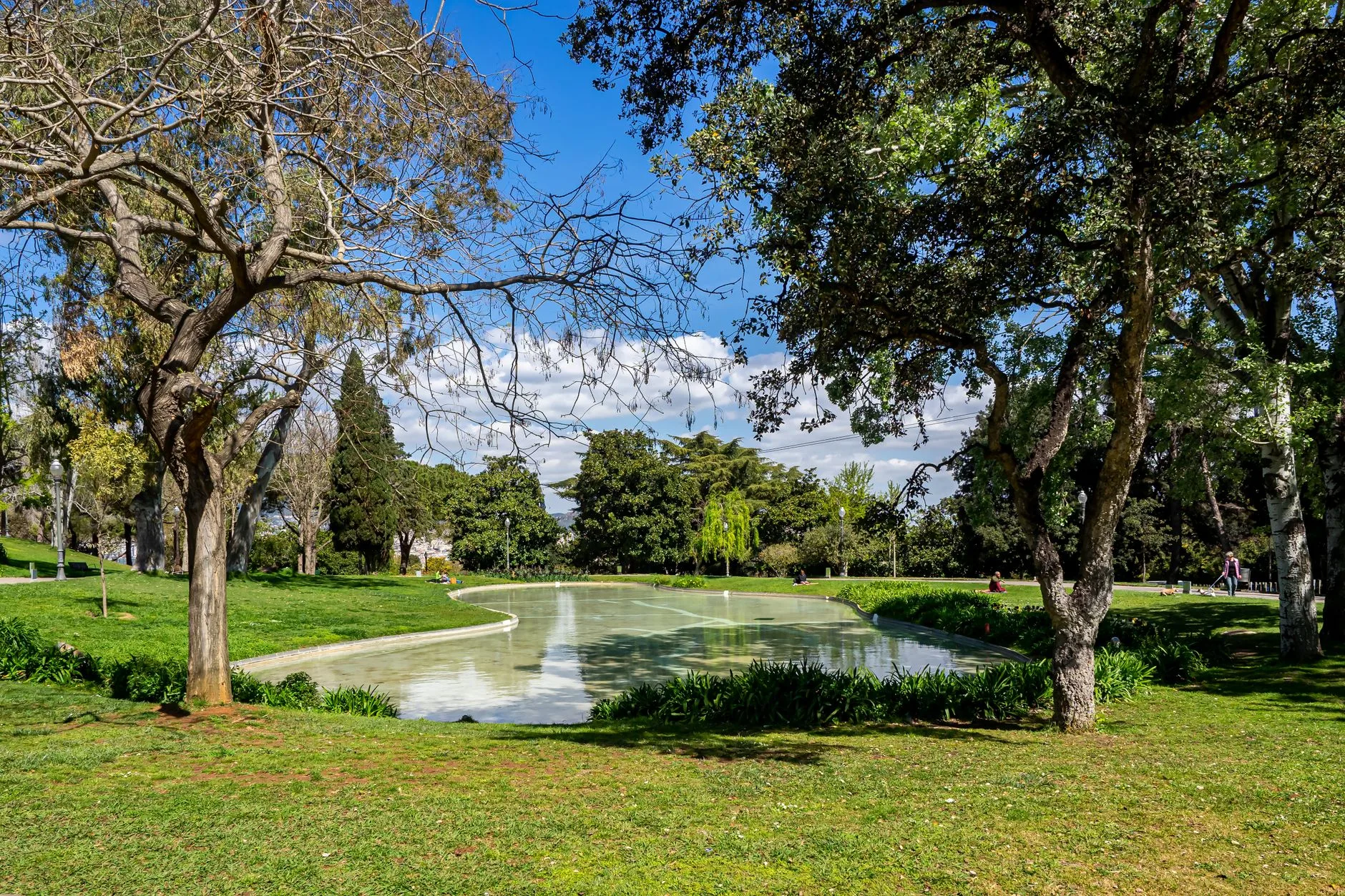 Lizbon Jardim da Fundação Calouste Gulbenkian