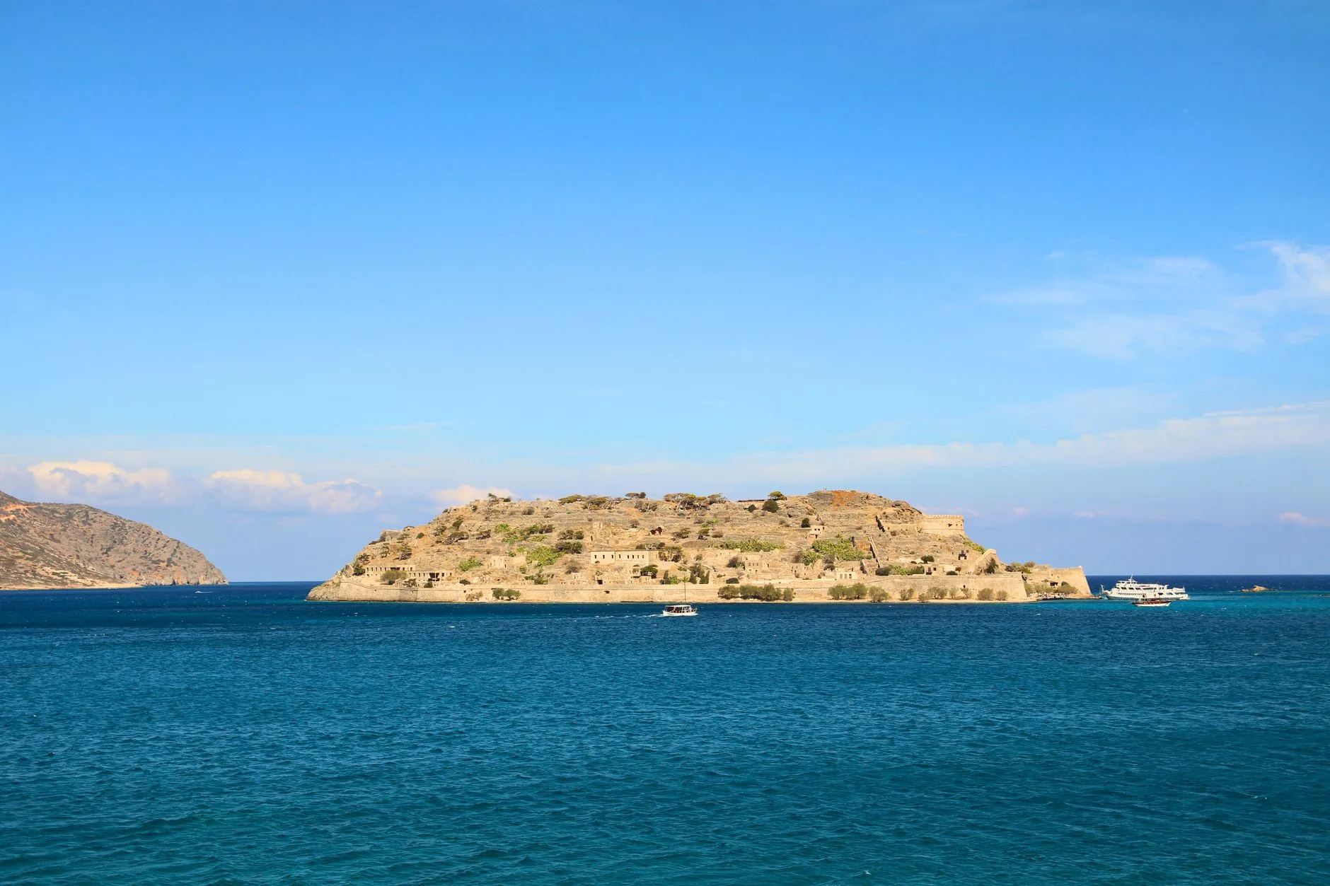 Girit Spinalonga Adası