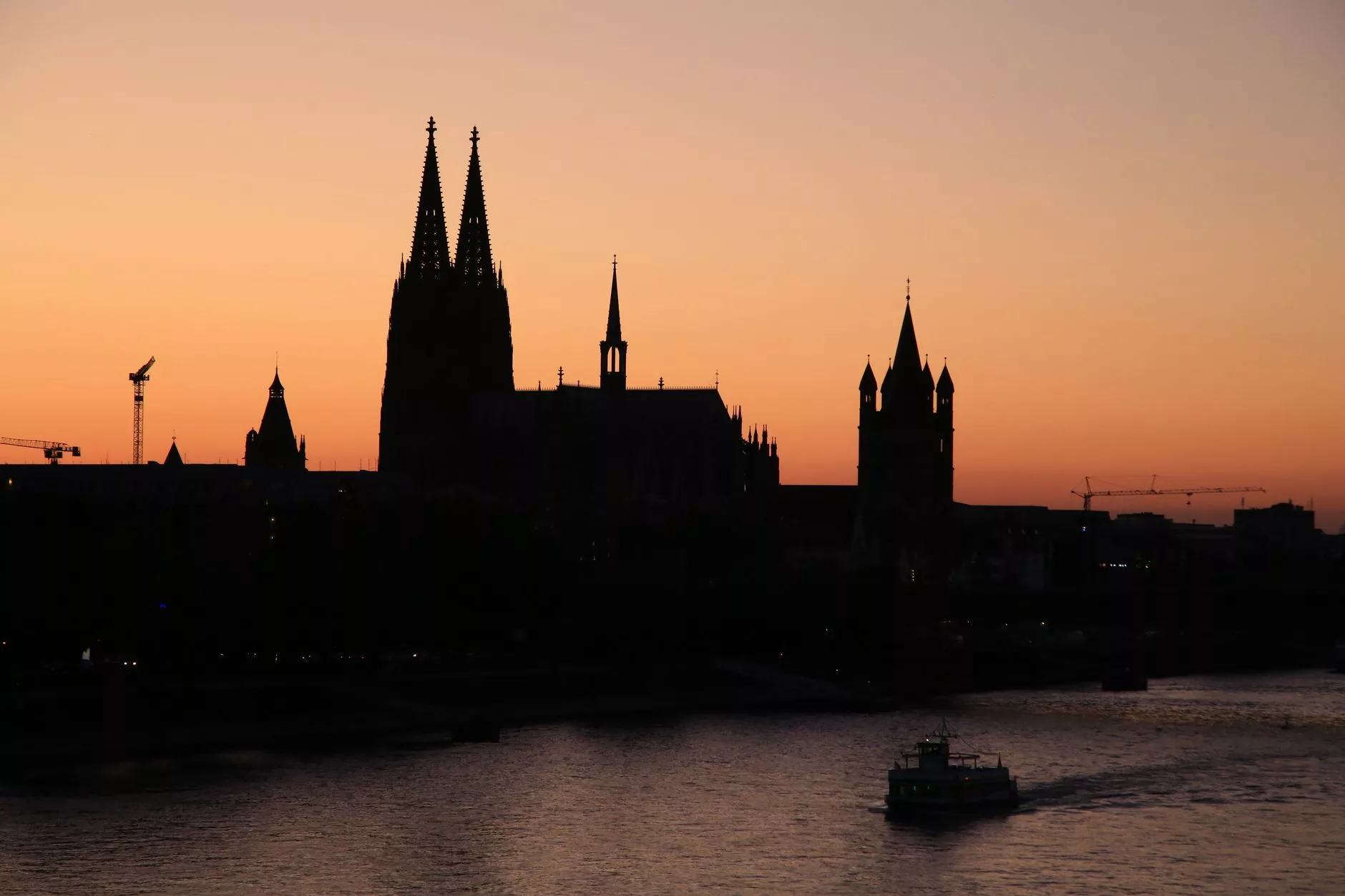Köln Früh am Dom