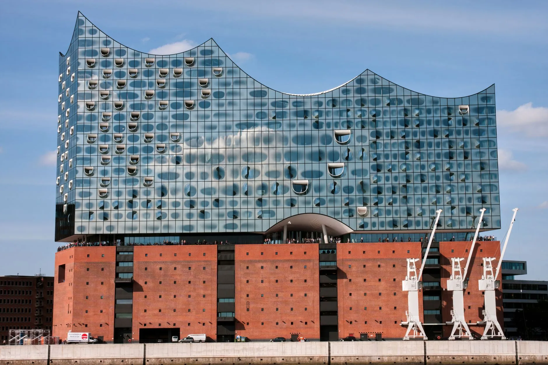 Hamburg + Speicherstadt kanal manzarası
