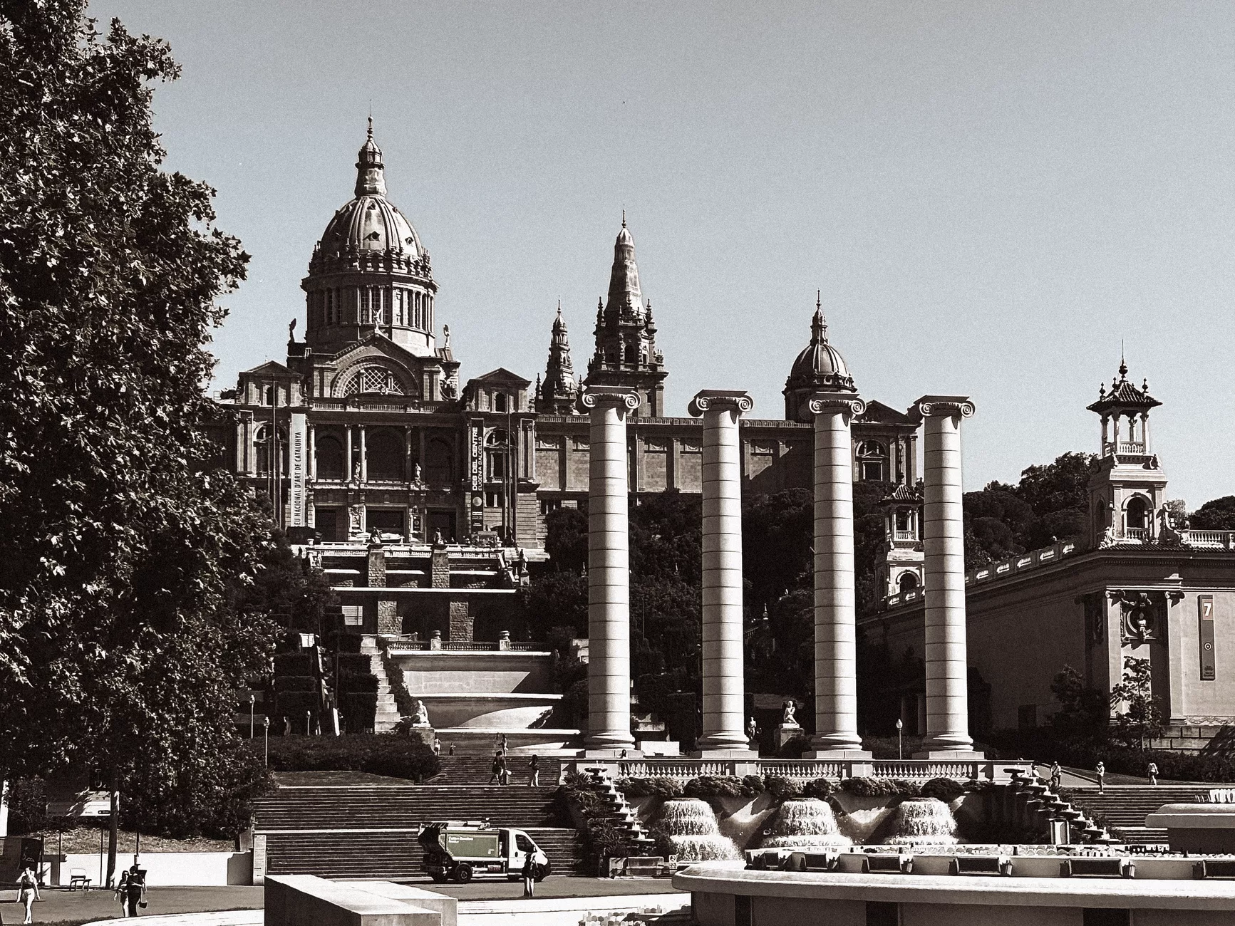 Barselona MNAC Museu Nacional d'Art de Catalunya